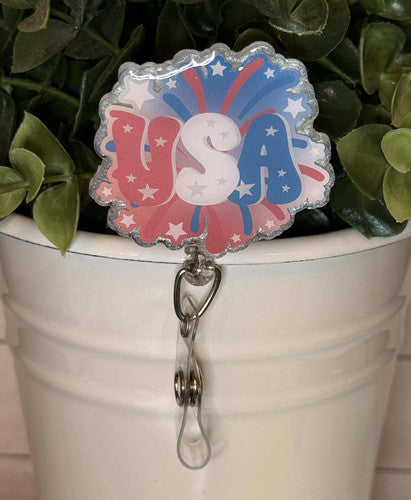 USA-White Mica | Reel Designs By Rebekkah